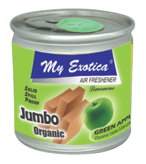 Exotica Jumbo Organic Green Apple Air Freshener