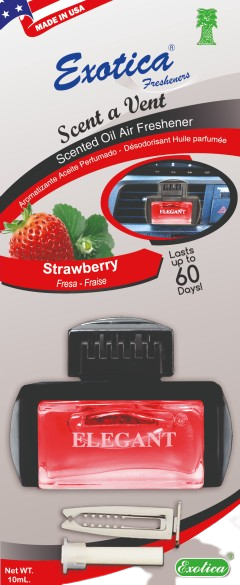 Exotica Scented Strawberry Air Freshener