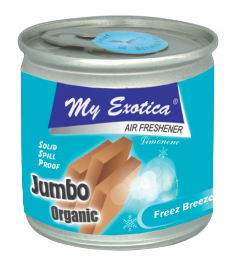 Exotica Jumbo Organic Freez Breeze Air Freshener