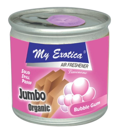 Exotica Jumbo Organic Bubble Gum Air Freshener
