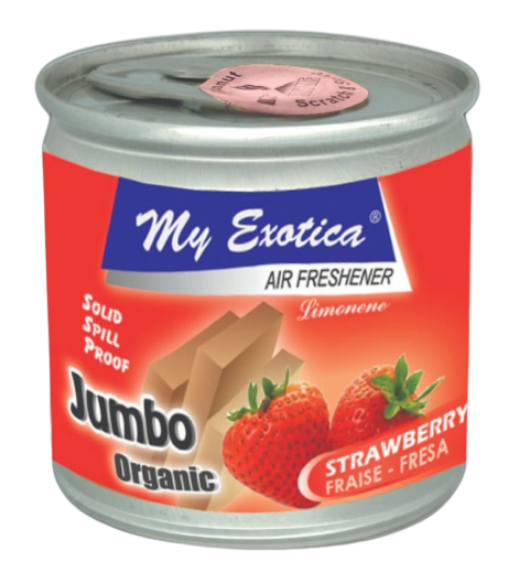 Exotica Jumbo Organic Strawberry Air Freshener